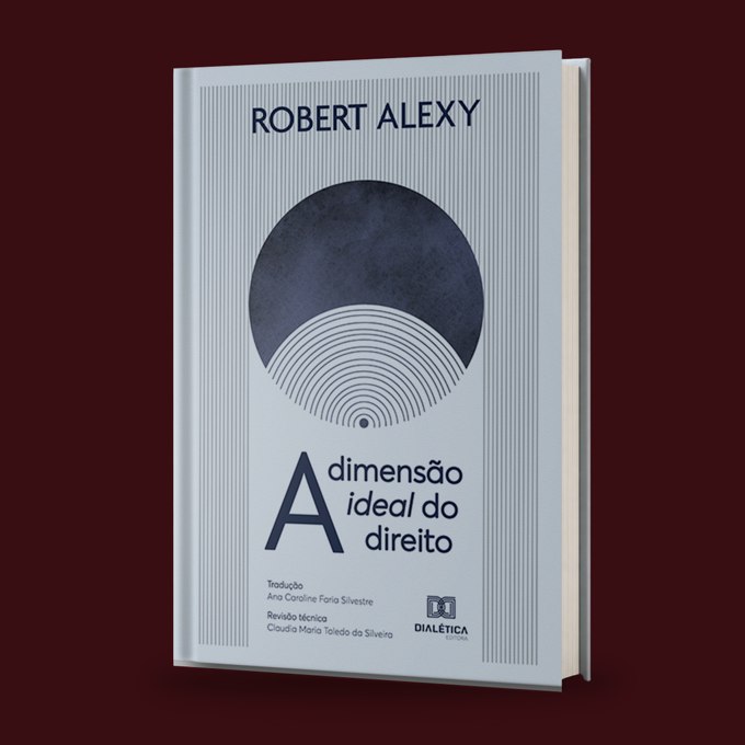 Capa de ‘A dimensão ideal do direito’, de Robert Alexy, publicado pela Dialética